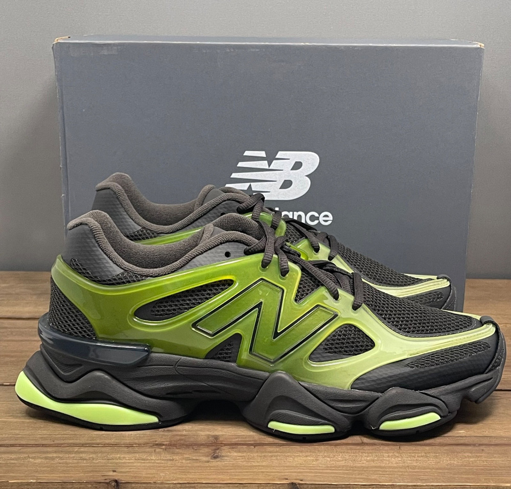 New Balance 9060 X Sneaker Men Sz 10 / Women Sz 11 Alpine Green Black U9060IDG